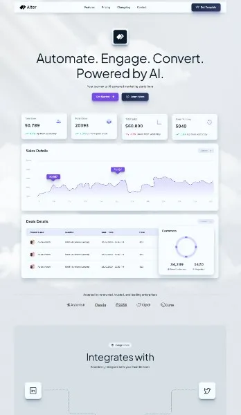 landing page development services